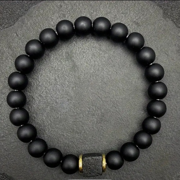 Jewelry - New Onyx Beaded Bracelet
